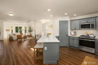 An entertainer's dream and the natural light is unbeatable!