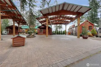 23 MAPLE RV LOT FULLY PAVED WITH 2 SHEDS, ONE HAS WASHER DRYER HOOK UP, TOILET, THE OTHER IS A SMALLER SHED FOR TOOLS ETC.