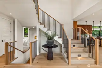 Designed to accommodate an elevator