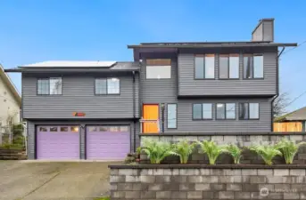 New Exterior Paint and New Garage doors