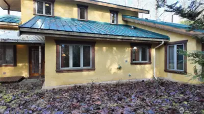 exterior of house on west side