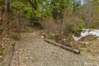 Tillman Creek is on the property!