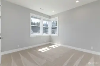 Office or 3rd bedroom with lots of natural light