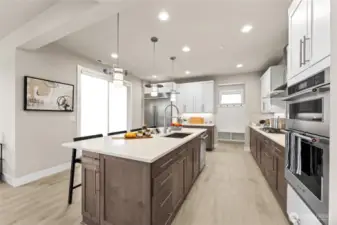 Kitchen. Photos are for representational purposes only.  Colors and options may vary.