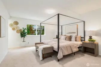 Primary Suite at the back of the house