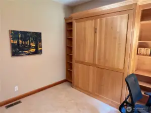 2nd bedroom with Murphy Bed