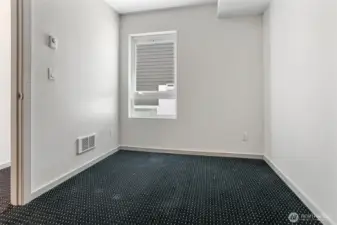 Bedroom #1 on 2nd floor at the top of the stairs.