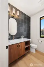 Designer tile, it shows!