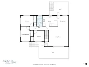 Main Upper Level Floor Plan