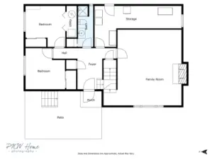 Lower Level Floor Plan
