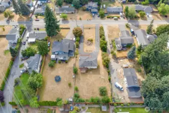 Aerial Overhead-Property is Fully-Fenced