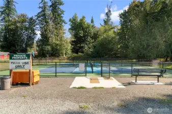 Private Pickleball Court for the community