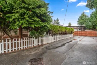 Large Private Driveway