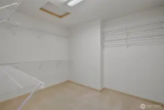 Great size closet in Primary bedroom