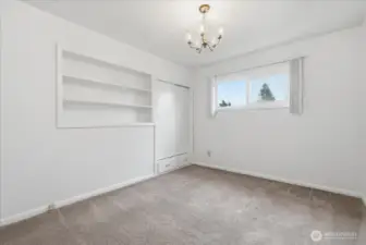 Bedroom with Built-Ins