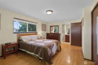 Another view of your primary retreat with ensuite 3/4 bath.