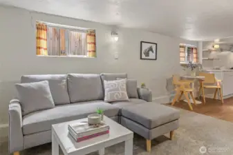 Lower level bonus room