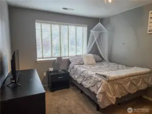 Here is one of the two secondary bedrooms upstairs.