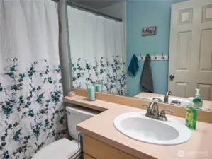 Here is the full main upstairs bathroom.
