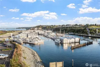 Tacoma Yacht Club Boat house Basin