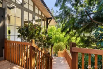 The outdoor spaces on this property are beautiful!
