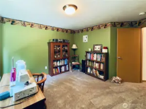 Third bedroom, large closet, wall to wall carpet