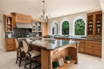another angle of the kitchen