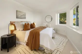 Lower level bedroom