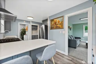 Kitchen w/Eating Area.