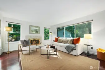 A lovely space to entertain or relax.