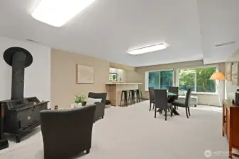 Lower level is daylight and offers a huge family/recreation/media area.