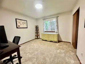 The second bedroom. All carpet in the home is brand new.