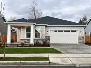 All pictures are of model home