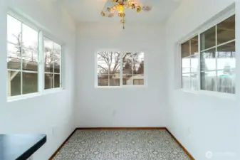 Dining area