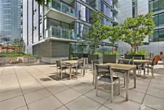 Terrace off of owners suite located on 6th Floor