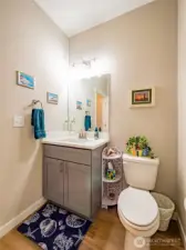 MAIN FLOOR 1/2 BATH...CUTE!