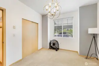 View of the second bedroom