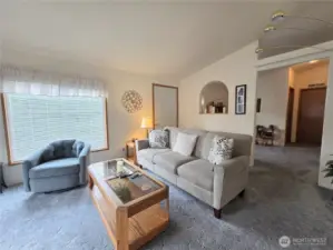 Entry and Living Room