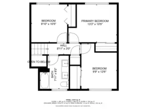 Upper-level Floor plan