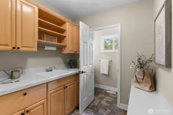 mudroom off kitchen