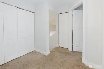 Hallway at top of stairs