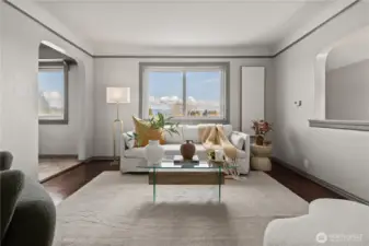 Newly painted throughout