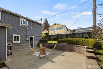 Great space for outdoor entertaining.