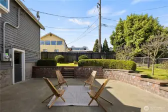 Enjoy the privacy, nature, and fruit trees