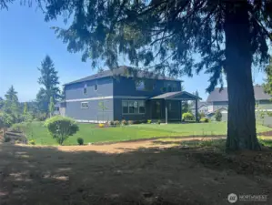 Another picture looking at back of home towards the covered patio. Photos are for representational purposes only.  Colors and options may vary.