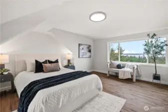 primary bedroom with views