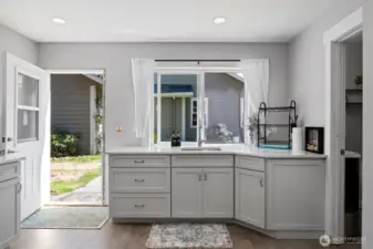 Kitchen in shop