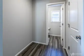 Mud Room from garage
