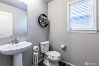 Half Bath on Main Floor