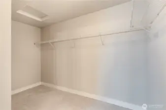 primary walk in closet